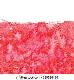 Watercolor vector background. Vector illustration.