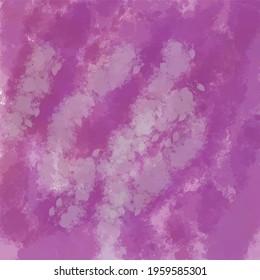 Watercolor vector background illustration. Abstract hand paint square stain backdrop.