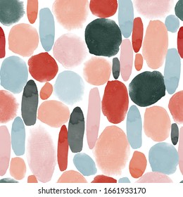 watercolor vector seamless pattern. Watercolor stains 