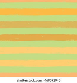Watercolor vector seamless pattern with stripes. Dye striped background. 