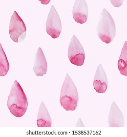 Watercolor vector seamless pattern for wallpaper, pattern fills, web page background, surface textures