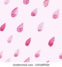 Watercolor vector seamless pattern for wallpaper, pattern fills, web page background, surface textures