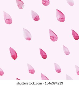 Watercolor vector seamless pattern for wallpaper, pattern fills, web page background, surface textures