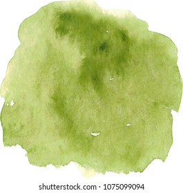 Watercolor vector stain.