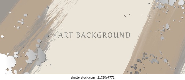 Watercolor vector template for your design.
Hand drawn illustration for art background for cards, flyer, poster, banner and cover design. Place for text. Pastel color watercolour texture.