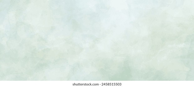 Watercolor vector texture background. Old paper template for design. Hand drawn blue abstract vector illustration for background. Vintage grunge surface. Empty blank. Blue sky and clouds.