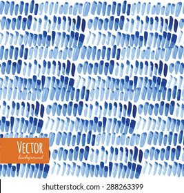 Watercolor vertical rain stripes pattern in vector