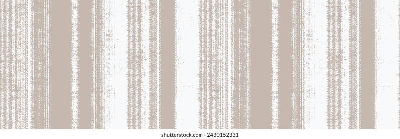 watercolor vertical stripe retro vintage ecru beige linen color vector pattern design in vector 