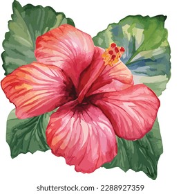 Watercolor vintage floral bouquet, watercolor floral canvas
