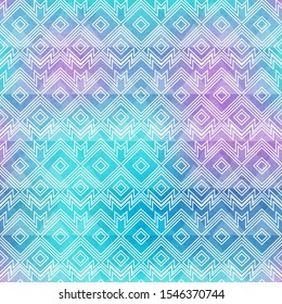 Watercolor vintage vector seamless pattern.