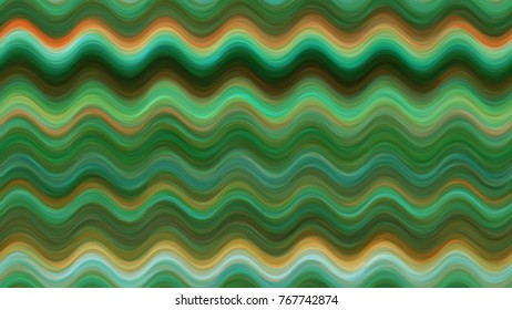 Watercolor Wavy Stripes Texture. Fashion Zigzag Texture with Brush Strokes. Textile Design, Ad Zigzag Background. Holiday Seamless Wavy Striped Seamless Pattern.