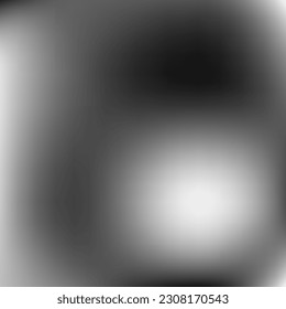 Watercolor White Aluminium Vector Gradient Mesh. Liquid Minimal Smooth Empty Blurry Background. Silver Grey Monochrome Dark Gradient Background. Metallic Trendy Digital Black Design Picture.