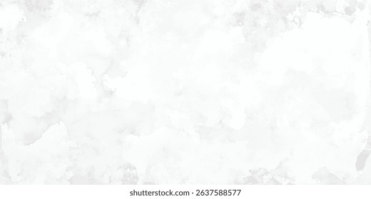 watercolor white and gray texture background. Concrete wall white color for background. Old grunge textures with scratches and cracks. Cement wall modern style background and texture.