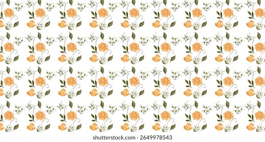 Watercolor wildflower nature background with soft floral elements. Perfect for wedding invites, spring designs, botanical art, greeting cards, and natural-themed projects.