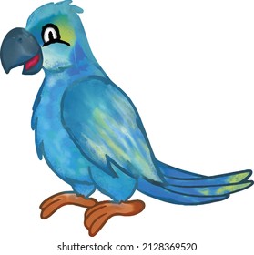 Watercolor wildlife natural bird, watercolor bird