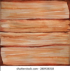 Watercolor wood texture