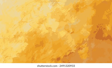 Watercolor yelloish stains abstract background