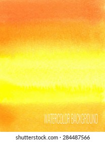 watercolor yellow and orange gradient background