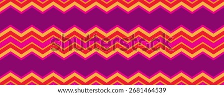 Watercolor zigzag pattern Earthy hues dance across the page in. Fun and bold zigzag pattern with thick, A purple and. calarful striped pattern. Four distinct chevron patterns,