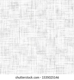 Watercolor-Dyed Effect Canvas Textured Checked Background. Seamless Pattern.