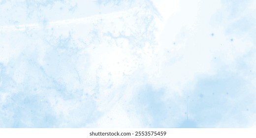 Watercolor-inspired abstract artwork with swirling blue hues and frosty textures for a calming effect
