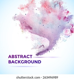 Watercolors on a transparent background , watercolor painting, tropical rain, spring tree , beautiful flower on a white background . vector illustration of a tropical flower for design. watercolor 