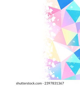 Aquareller mehrfarbiger Hintergrund auf hellregenbogenfarbenem Hintergrund