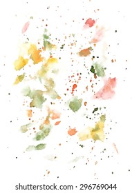 Watercolour drops background texture, scalable vector graphic