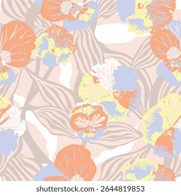 Watercolour floral set. DIY flower elements collection - perfect for flower bouquets, wreaths, arrangements, Spring floral set of abstract watercolor blooming red roses, leaves, branches,