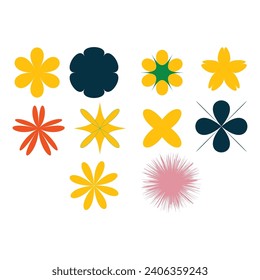 Watercolour Flowers Vector Images graphics and clipart matching