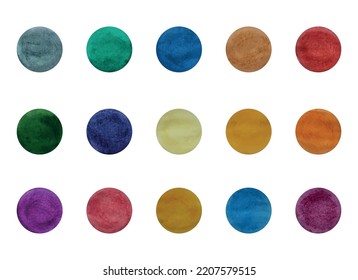 watercolour shape vector design illustration isolated on white background