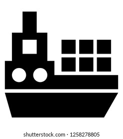 Watercraft, ship icon