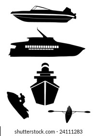 watercraft silhouettes (2nd edition)