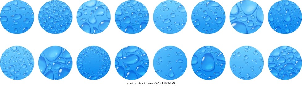 Waterdrop blue highlight cover for insta page.