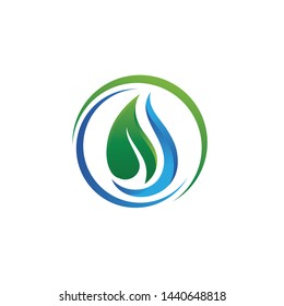 Waterdrop Creative Vector Logo Design Template