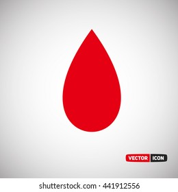 Waterdrop Icon. Vector Icon. eps.10