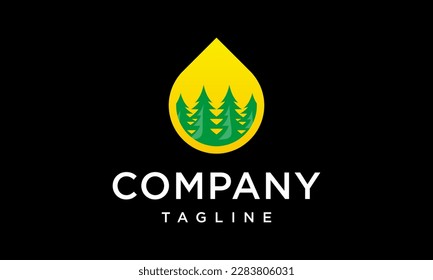 Logo del entorno forestal de la cascada