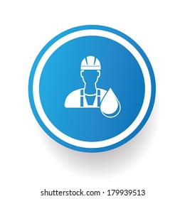 Water,Engineering symbol,vector