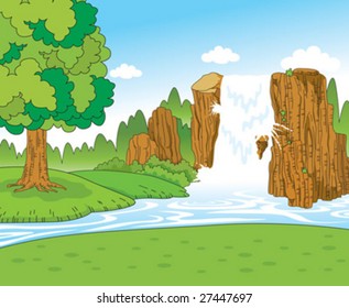 waterfall