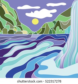 waterfall