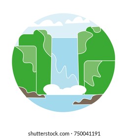 
waterfall