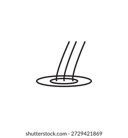 waterfall icon illustration element design