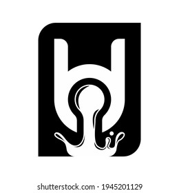 Waterfall logo, icon and template