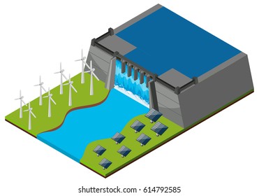 Watergate in 3D design