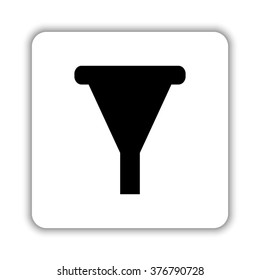 watering can  - black vector icon