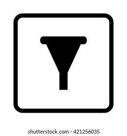 watering can  - black vector icon