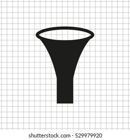 watering can  - black vector icon