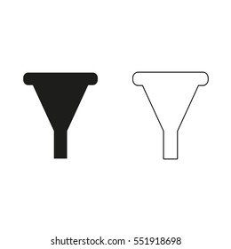 watering can  - black vector icon