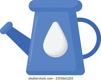 watering can cartoon vector illustration stock illustration