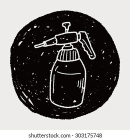 watering can doodle